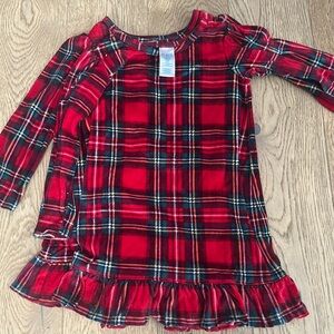 Red Plaid Cozy Nightgown